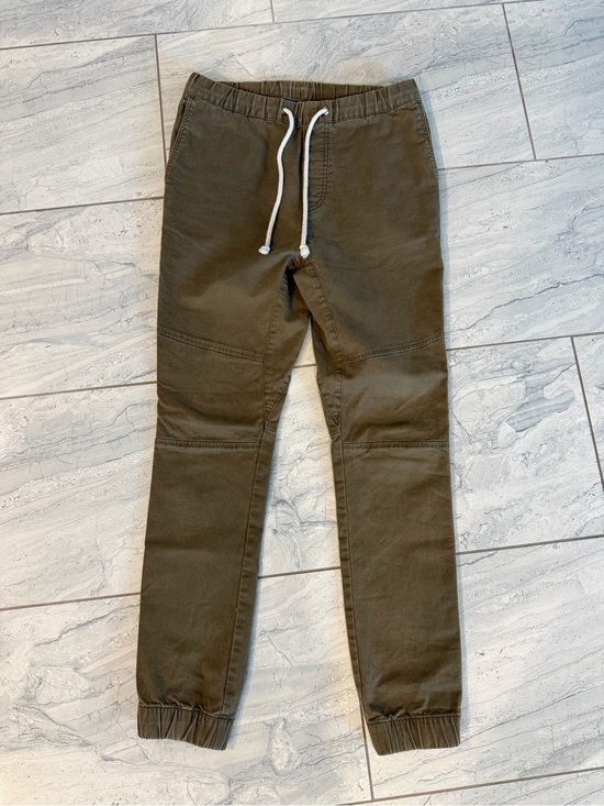 Divided Other - Divided Olive Drawstring Cargo-Style Joggers